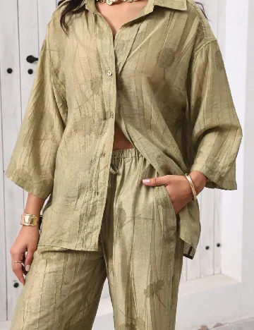 Camasa SHEIN, verde