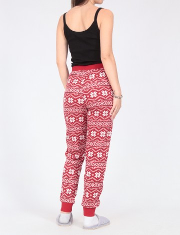 Pantaloni de pijama Tezenis, rosu