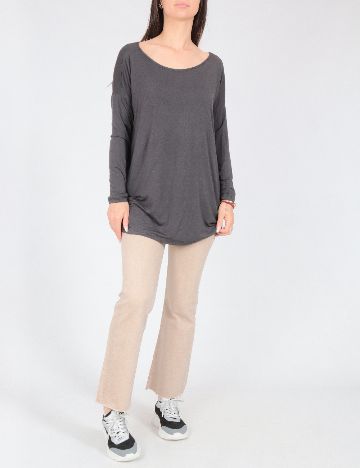 Bluza Oversize Tezenis, gri inchis