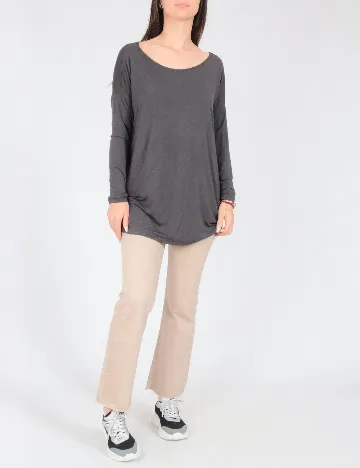 Bluza Oversize Tezenis, gri inchis