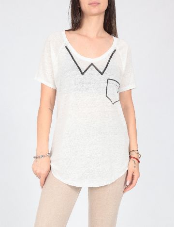 Tricou Zara, alb