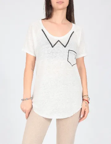 Tricou Zara, alb