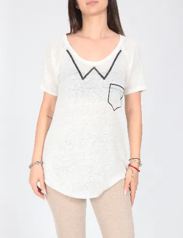 Tricou Zara, alb