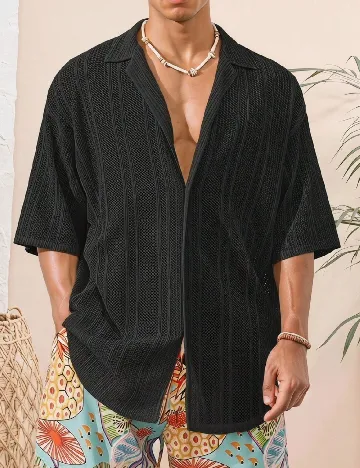 Camasa SHEIN, negru
