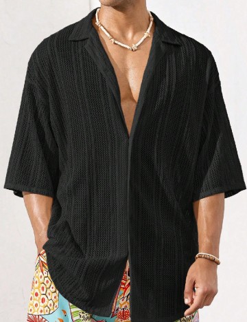 Camasa SHEIN, negru