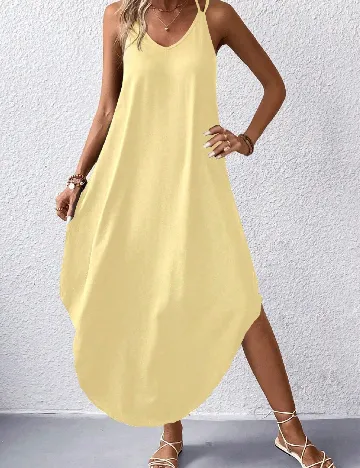 Rochie medie SHEIN, galben