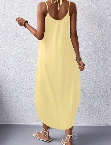 Rochie medie SHEIN, galben