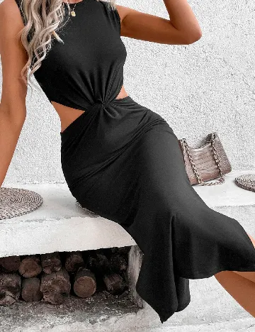 Rochie medie SHEIN, negru