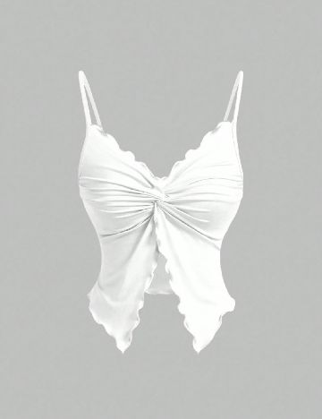 Top SHEIN, alb