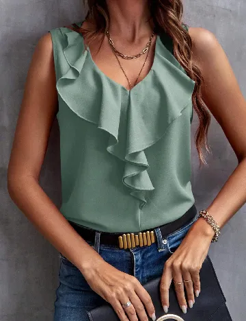 Bluza SHEIN, verde