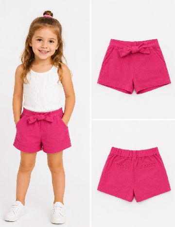 Pantaloni scurti Zara, roz