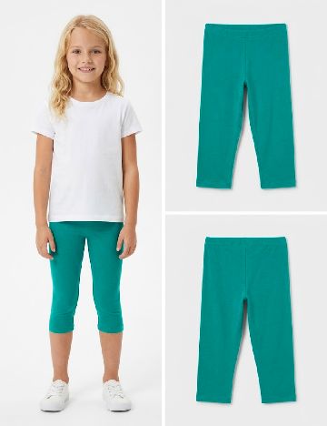 Colanti scurti Zara, verde