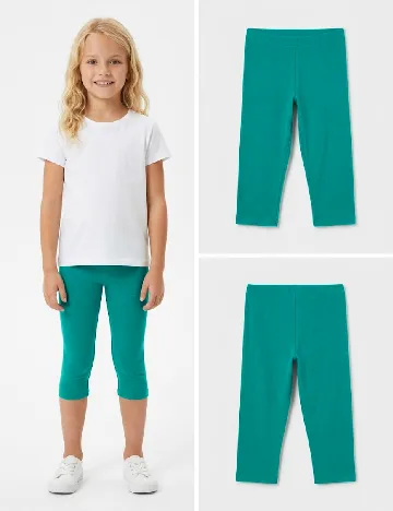 Colanti scurti Zara, verde