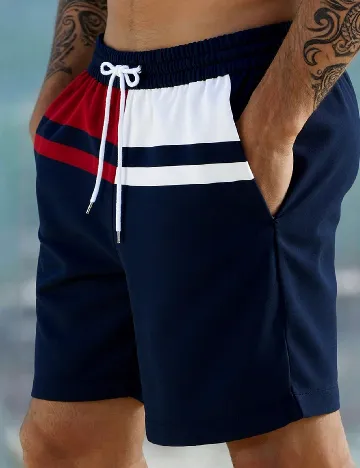Short de baie SHEIN, albastru