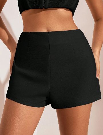 Pantaloni scurti SHEIN, negru