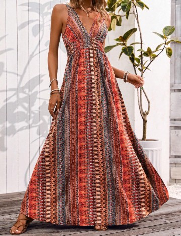 Rochie lunga SHEIN, mix culori
