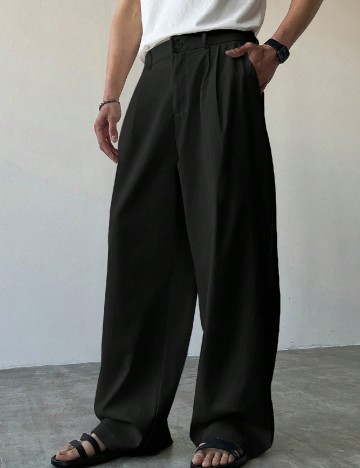 Pantaloni SHEIN, negru