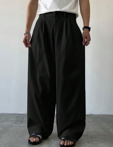 Pantaloni SHEIN, negru