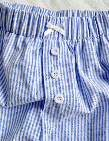 Pantaloni Emery Rose, albastru
