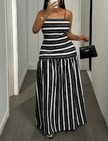 Rochie lunga SHEIN CURVE, negru