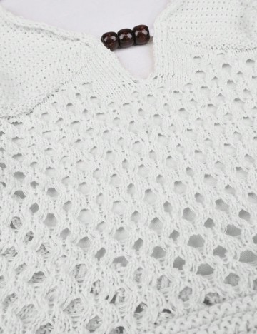 Rochie de plaja SHEIN, ecru