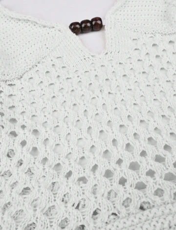 Rochie de plaja SHEIN, ecru