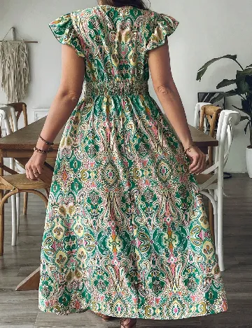 Rochie lunga SHEIN CURVE, mix culori
