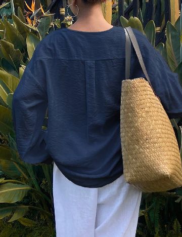 Bluza SHEIN, albastru