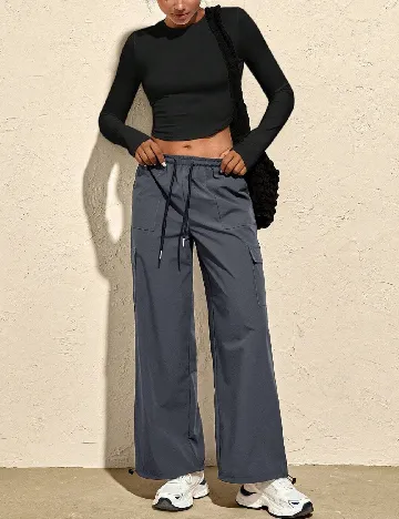Top SHEIN, negru