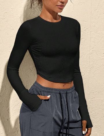 Top SHEIN, negru