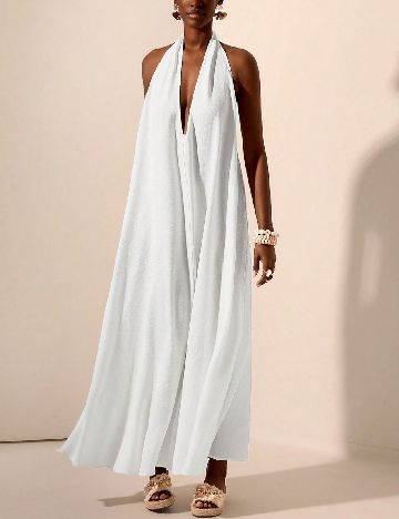 Rochie lunga SHEIN, alb