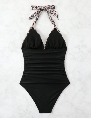 Costum de baie SHEIN, negru