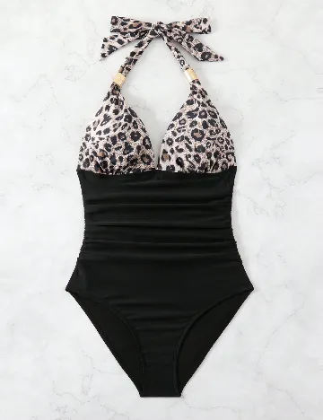Costum de baie SHEIN, negru