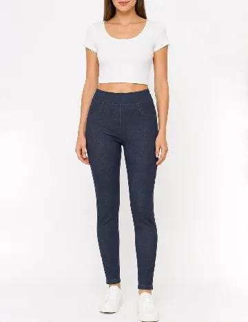 Colanti termici Calzedonia, bleumarin