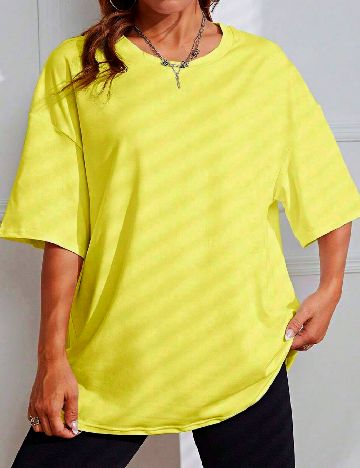 Tricou SHEIN, galben