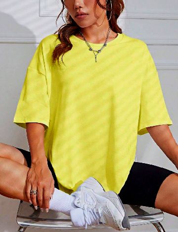 Tricou SHEIN, galben