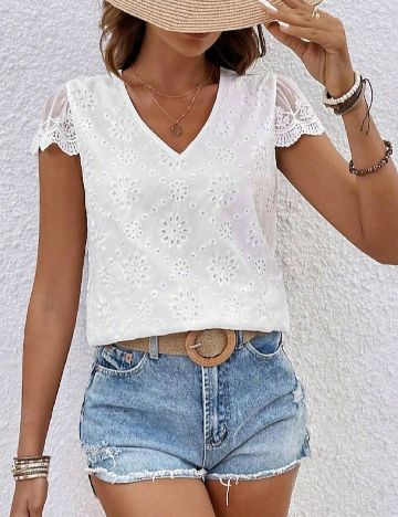 Bluza SHEIN, alb