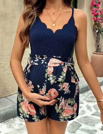 Compleu SHEIN Maternity, albastru