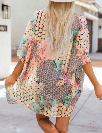 Kimono SHEIN, mix culori
