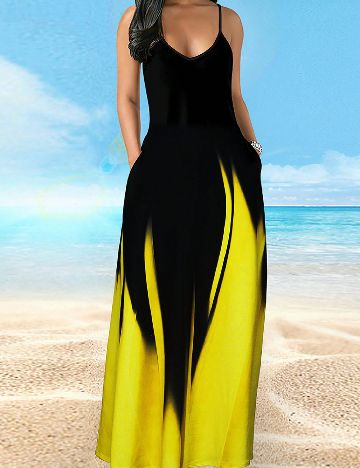 Rochie lunga SHEIN, negru