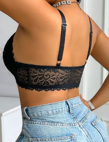 Bustiera SHEIN CURVE, negru