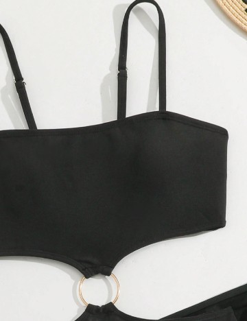 Costum de baie Shein Kids, negru