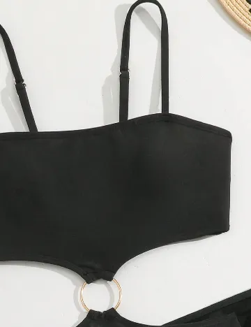 Costum de baie Shein Kids, negru
