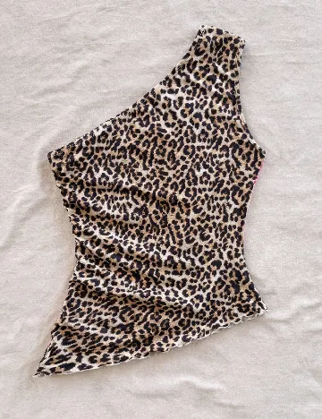 Top SHEIN, animal print