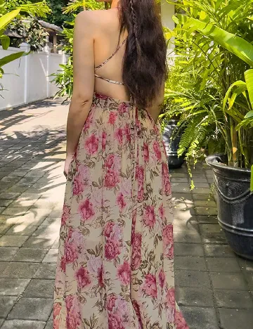 Rochie lunga Dazy, floral
