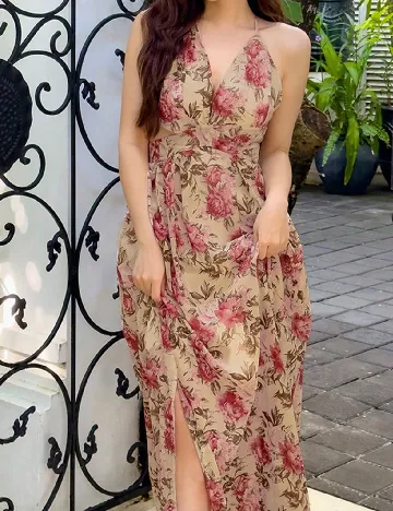 Rochie lunga Dazy, floral