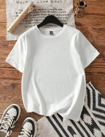 Tricou SHEIN, alb