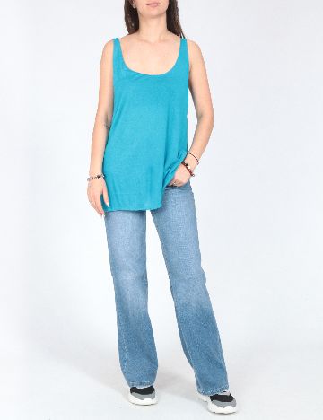 Maiou Bershka, albastru