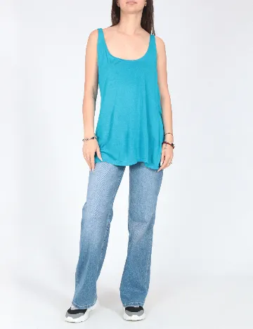 Maiou Bershka, albastru