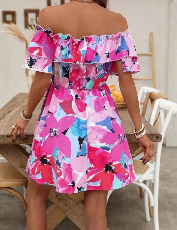 Rochie scurta SHEIN, mix culori